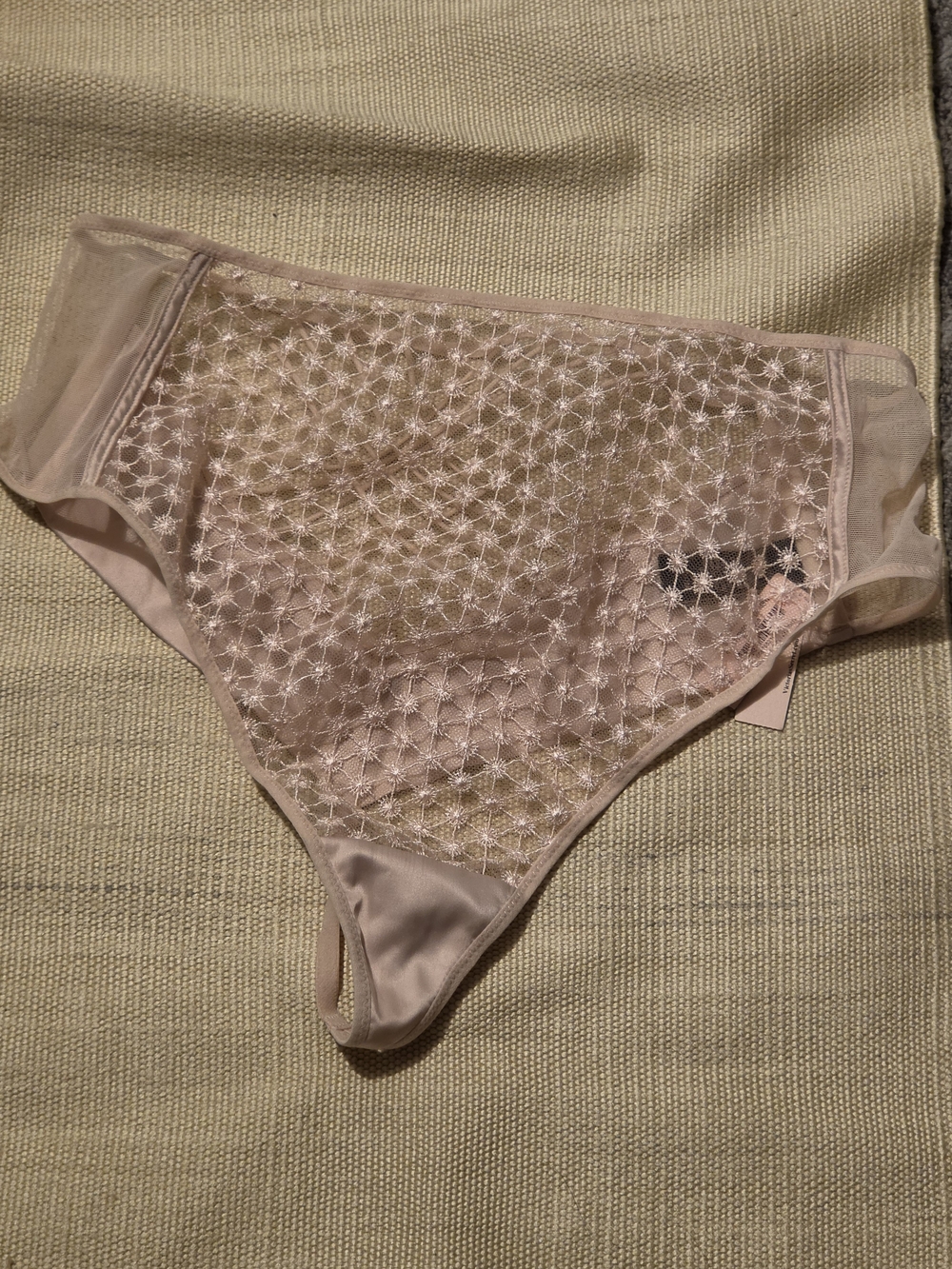 Victoria's Secret High-Waist Thong in Soft Nude